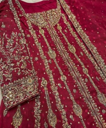 Red Bridal and Bridal Sister Maxi for Unforgettable Celebrations