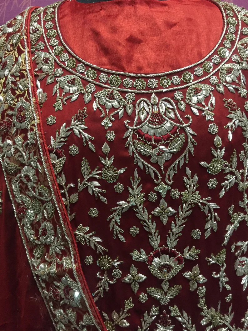 Pakistani Bridal Lehenga - Image 6