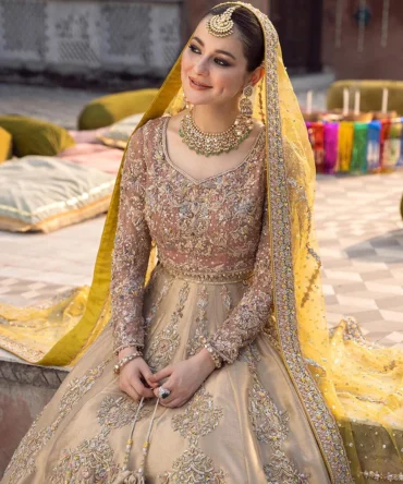 Hand-Embroidered Multi-Colored Chiffon Lehenga Set