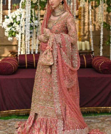 Watermelon Pink Bridal Masterpiece