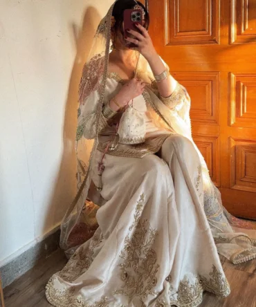 Malik Wears Elegance Sharara