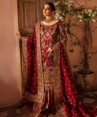 Designer Bridal Lehenga Shirt for Indian Bridal Wear