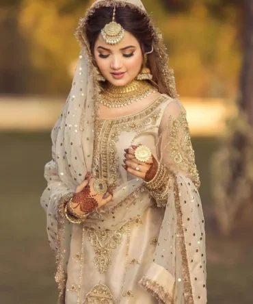 Beautiful Gharara Dress For Nikkah