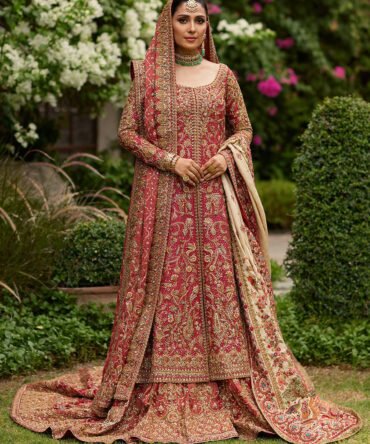 Dil Ras Bridal Ensemble | Hand-Embellished Luxury | MalikWears